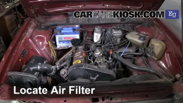 1985 Volkswagen Passat C Estate 1.6L 4 Cyl. Diesel Filtre à air (moteur) Changement